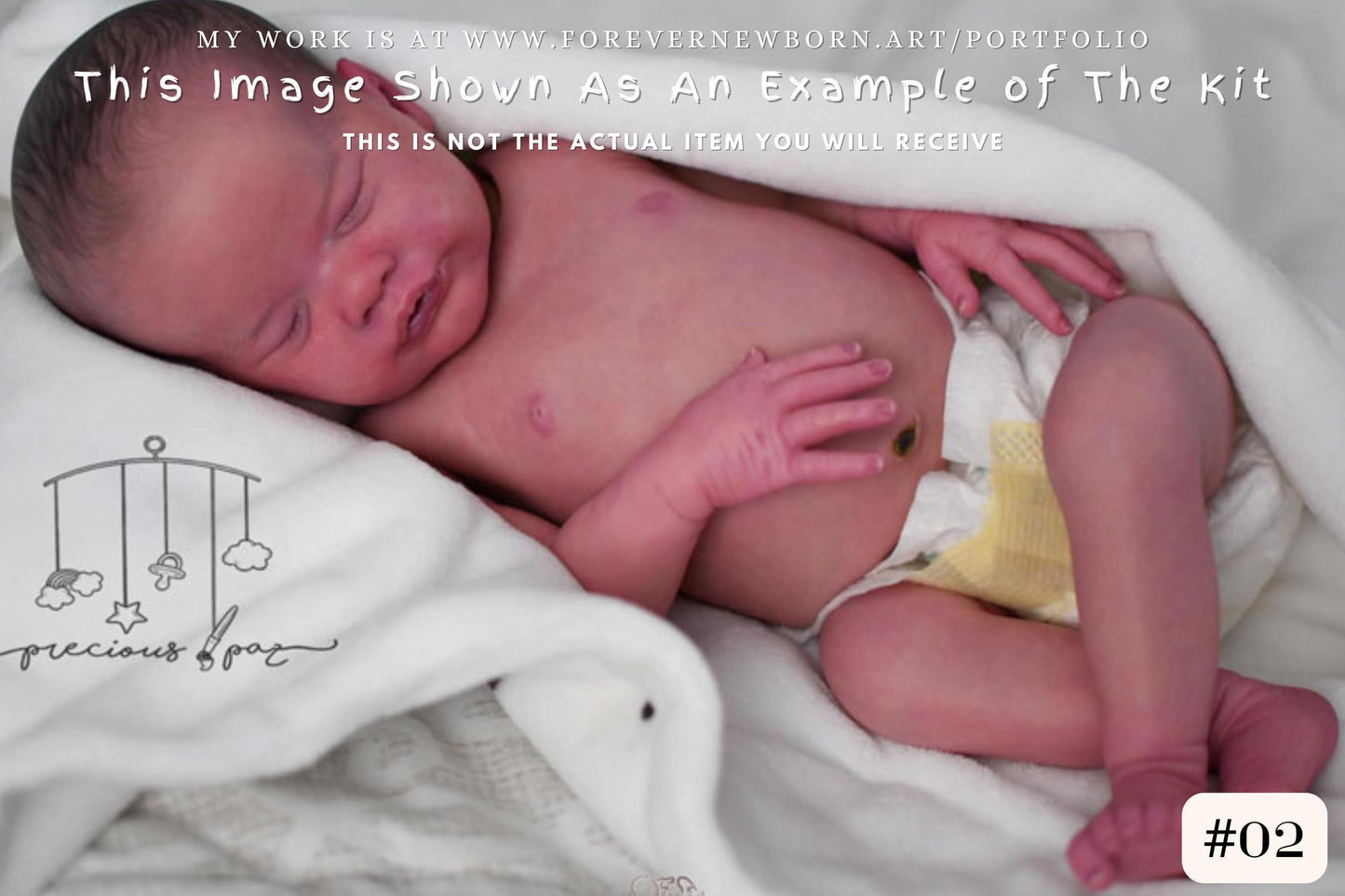 Primrose asleep by Laura Lee Eagles (18"+Full Limbs)
