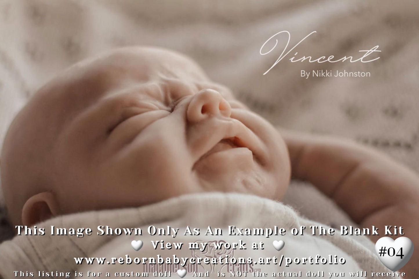 Vincent by Nikki Johnston LoNg SoLD OuT LiMiTeD EDiTiOn (18"+Full Limbs)
