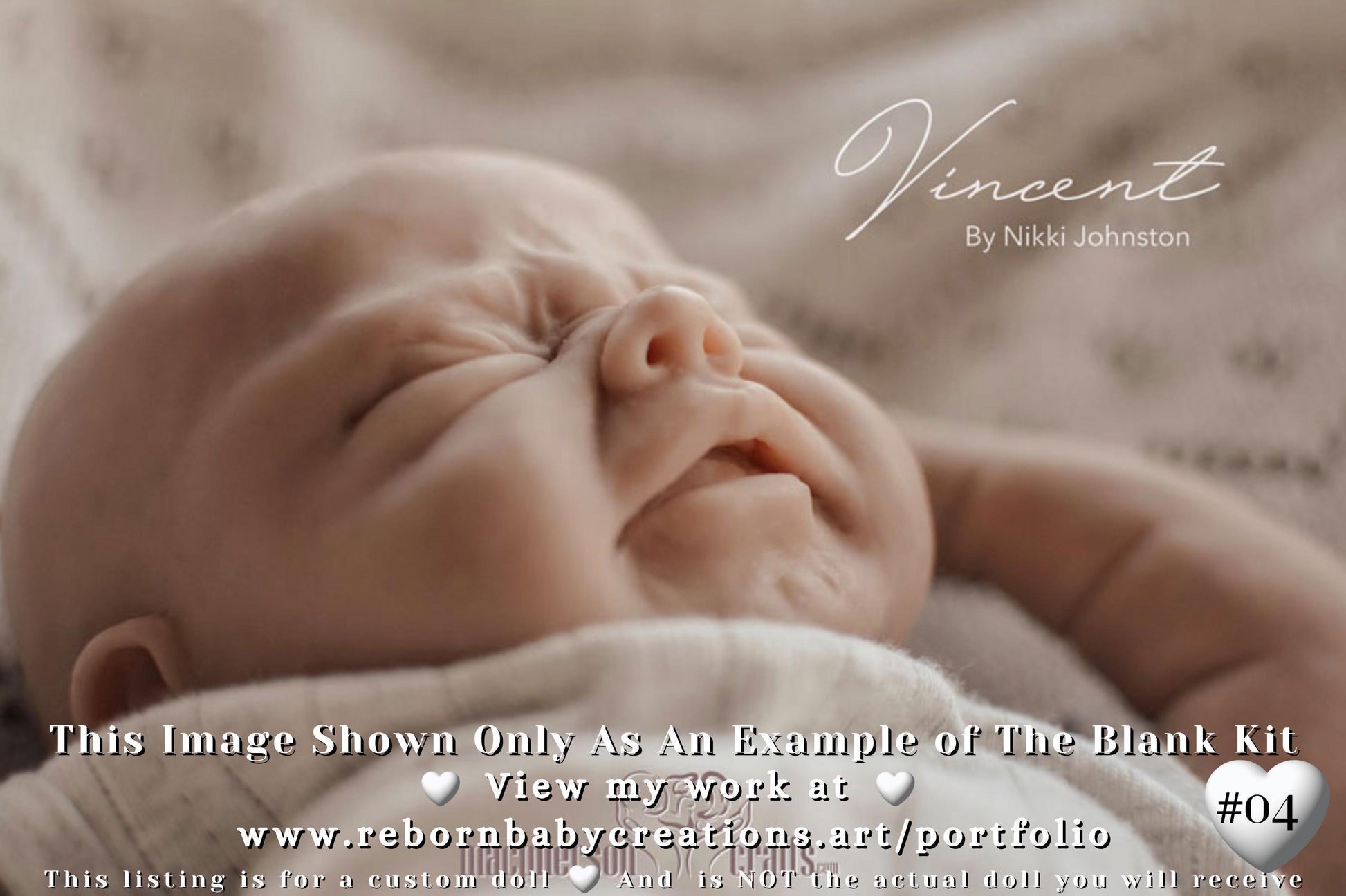 Vincent by Nikki Johnston LoNg SoLD OuT LiMiTeD EDiTiOn (18"+Full Limbs)