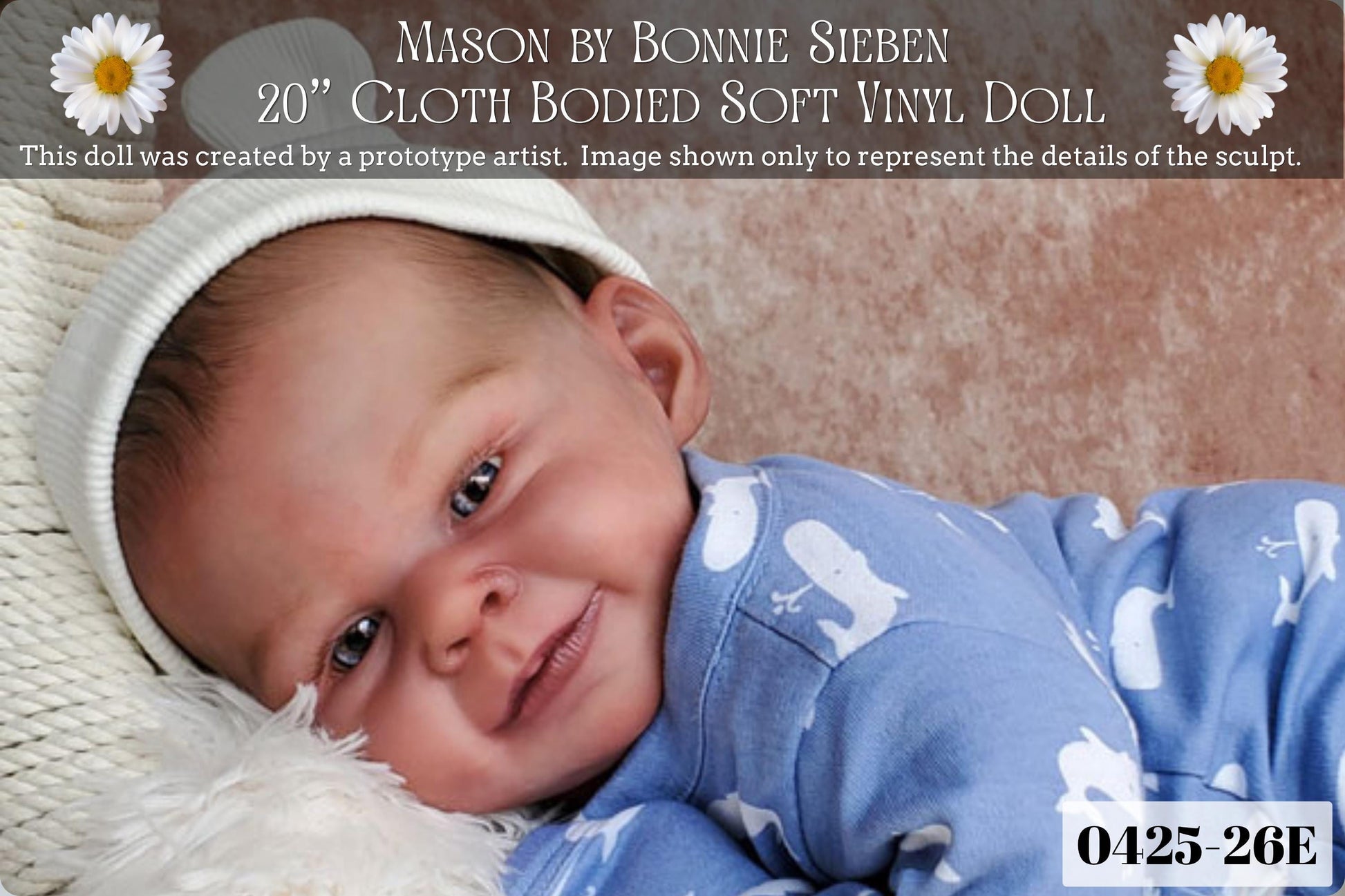 Mason by Bonnie Sieben (20"+Full Limbs)