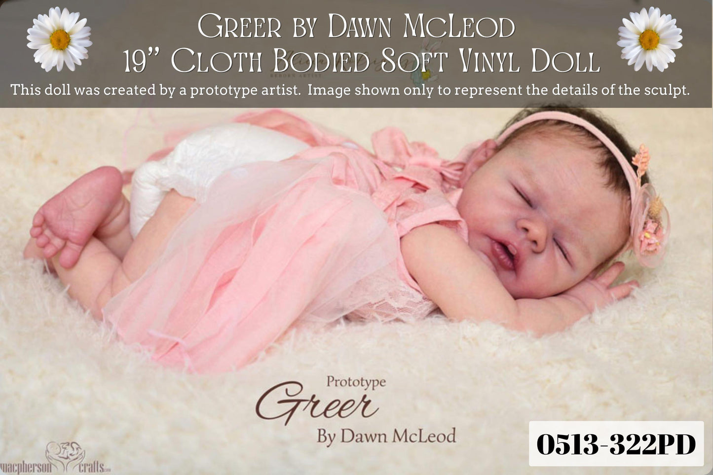 Special Offer! Greer by Dawn McLeod 19" Full Limbs
