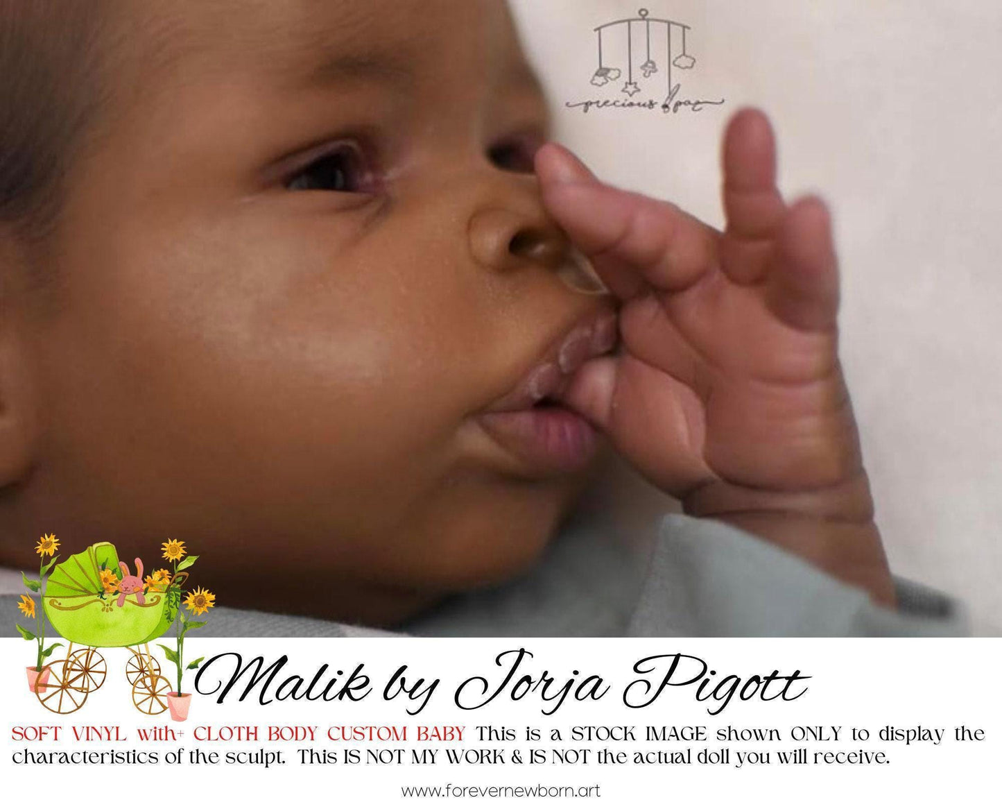 Malik by Jorja Pigott (18"+Full Limbs)