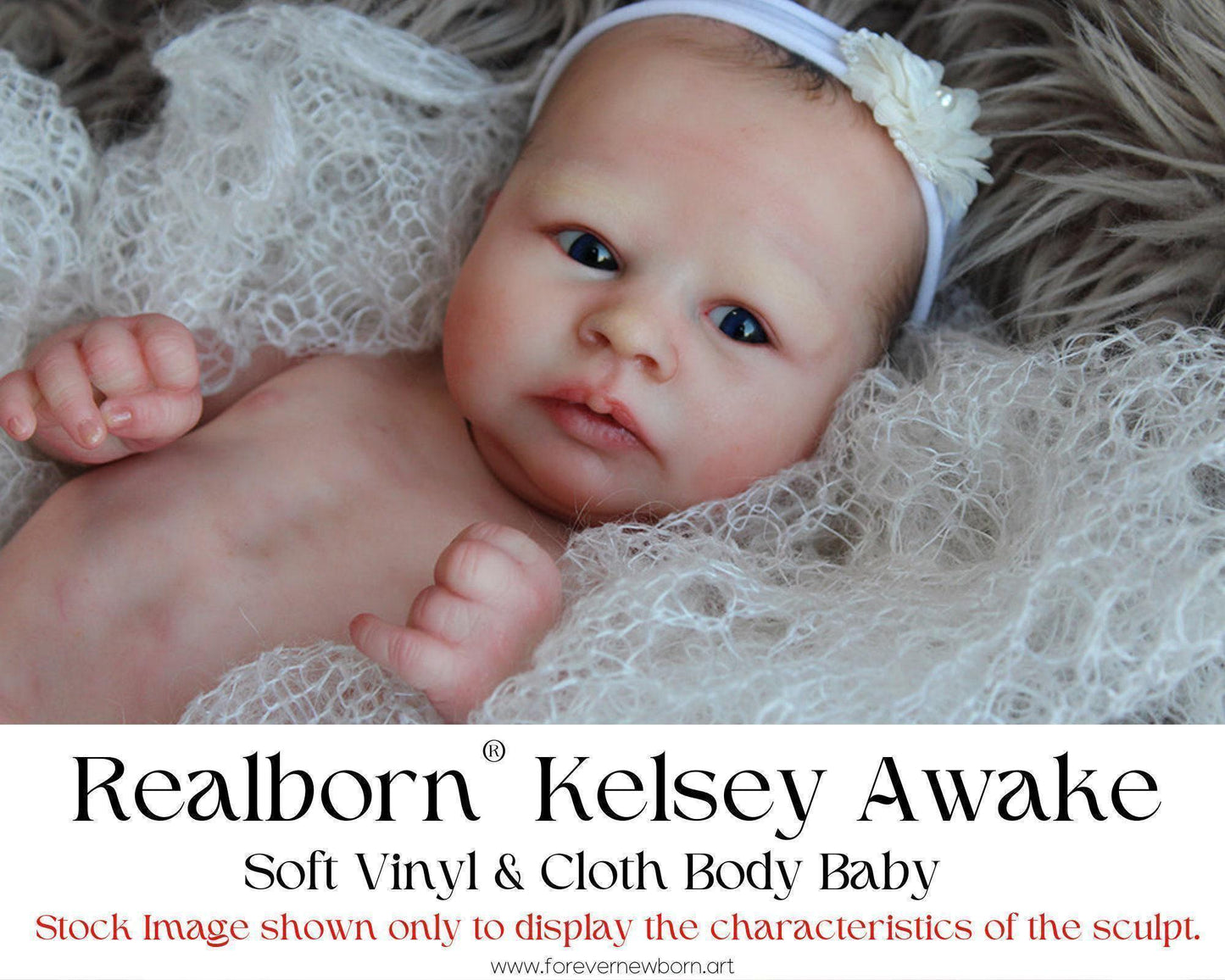 Realborn® Kelsey Awake (19" + Full Limbs)