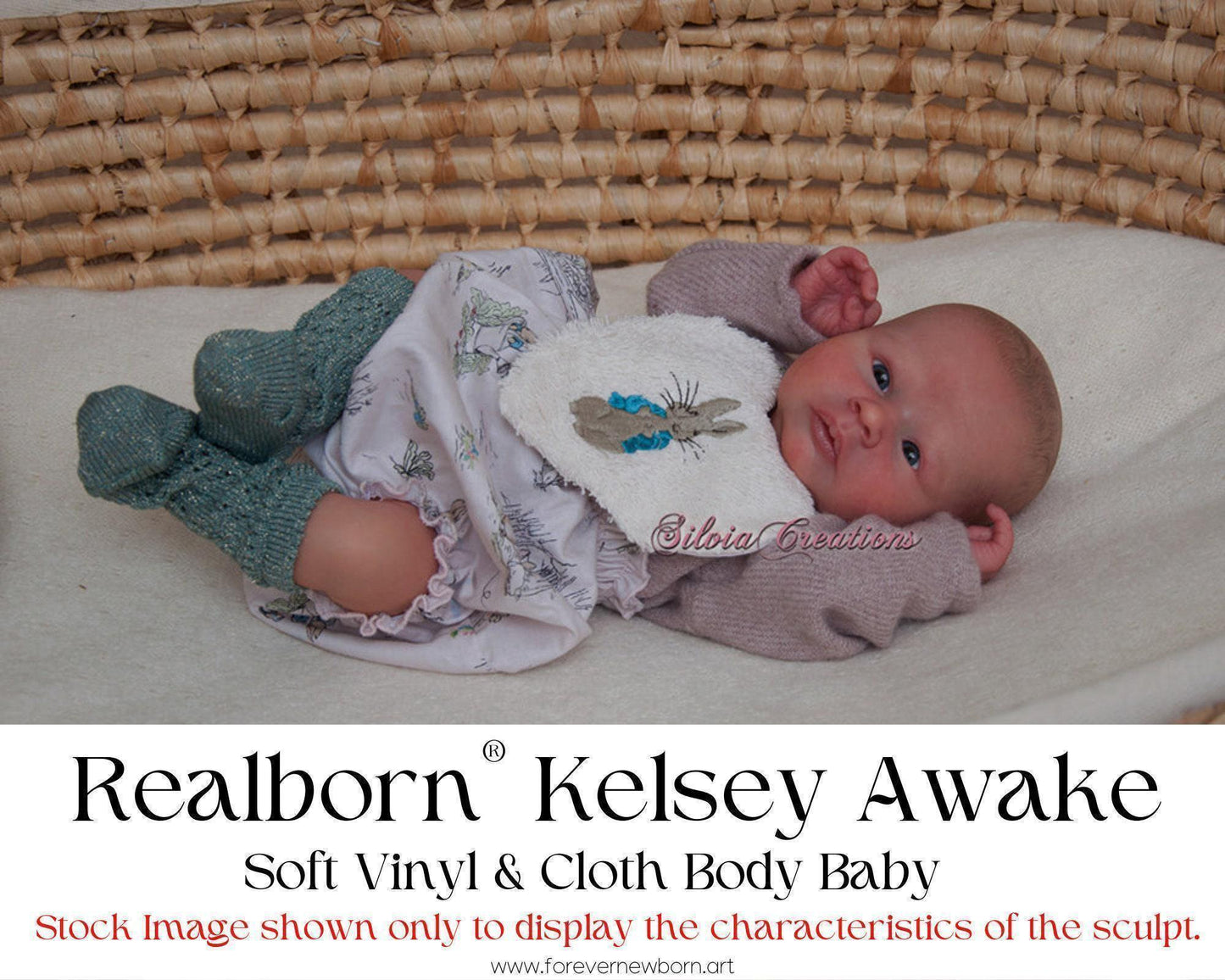 Realborn® Kelsey Awake (19" + Full Limbs)