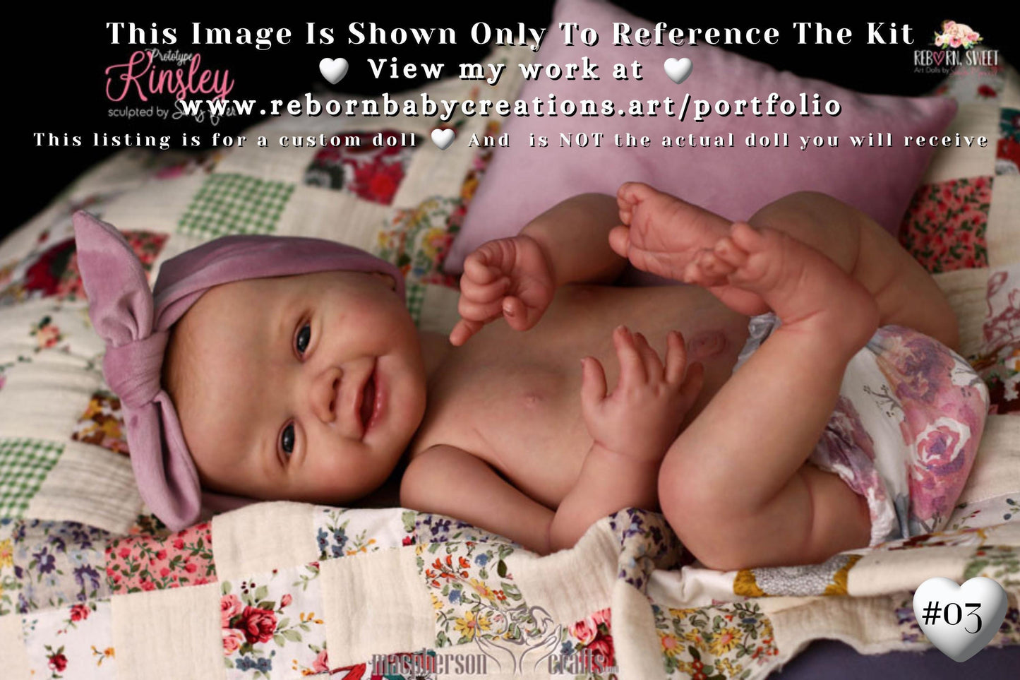 Kinsley by Sandy Faber (20"+Full Body Vinyl)