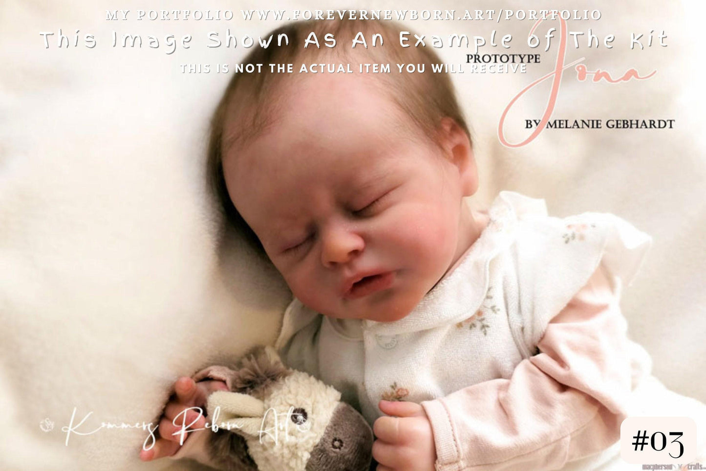 Jona by Melanie Gebhardt (19"+ Full Limbs) *Extended Processing Time. NEW SCULPT.