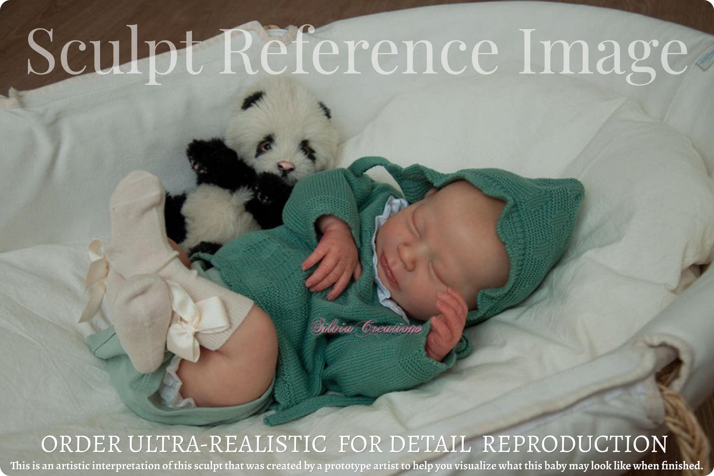 Realborn® Newborn Sage Sleeping (18."+ Full Limbs)