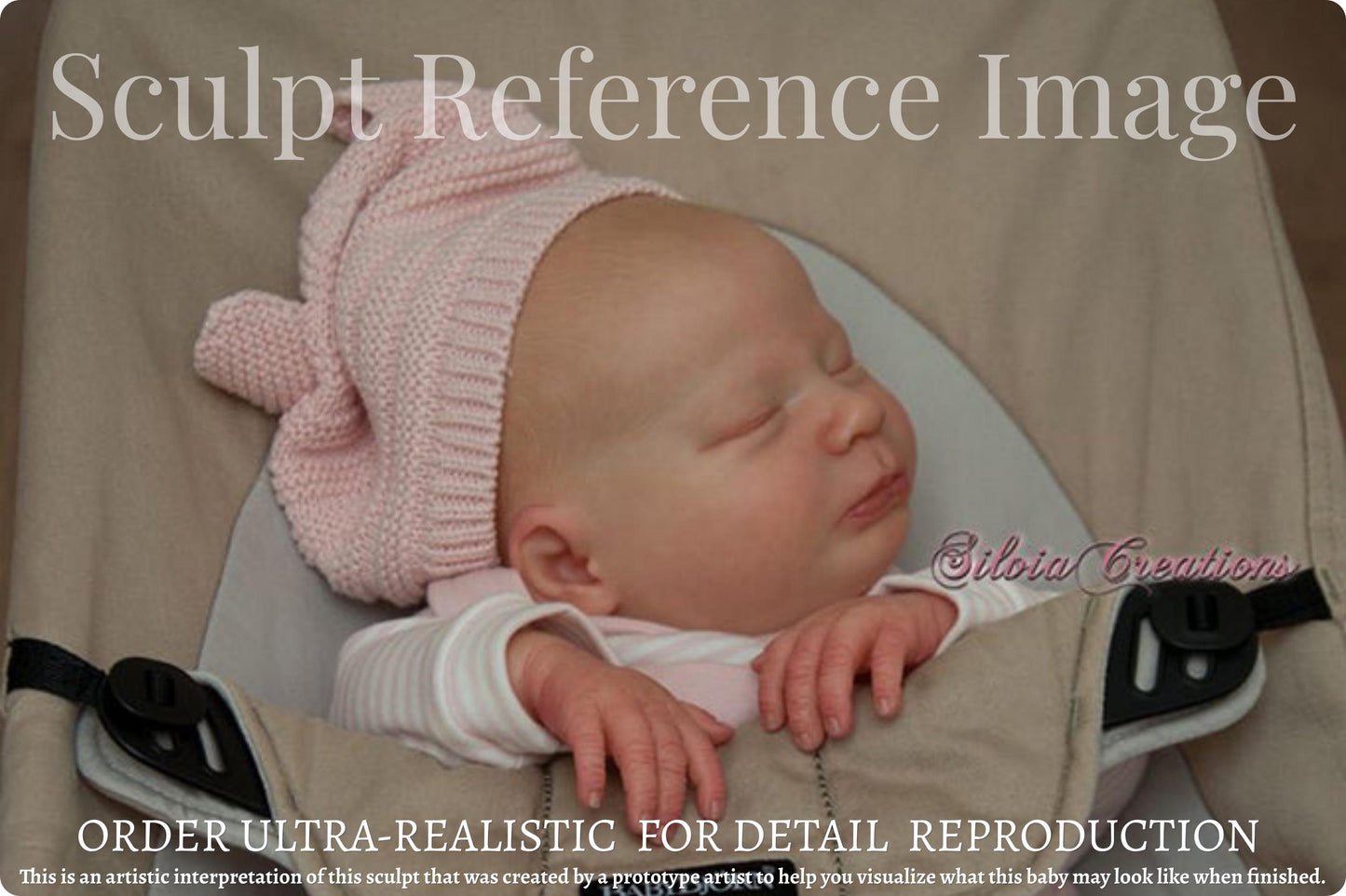Realborn® Newborn Sage Sleeping (18."+ Full Limbs)