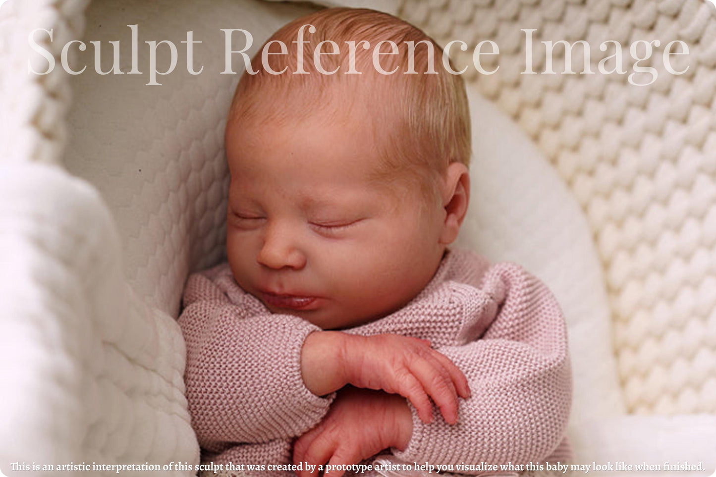 Realborn® Newborn Sage Sleeping (18."+ Full Limbs)