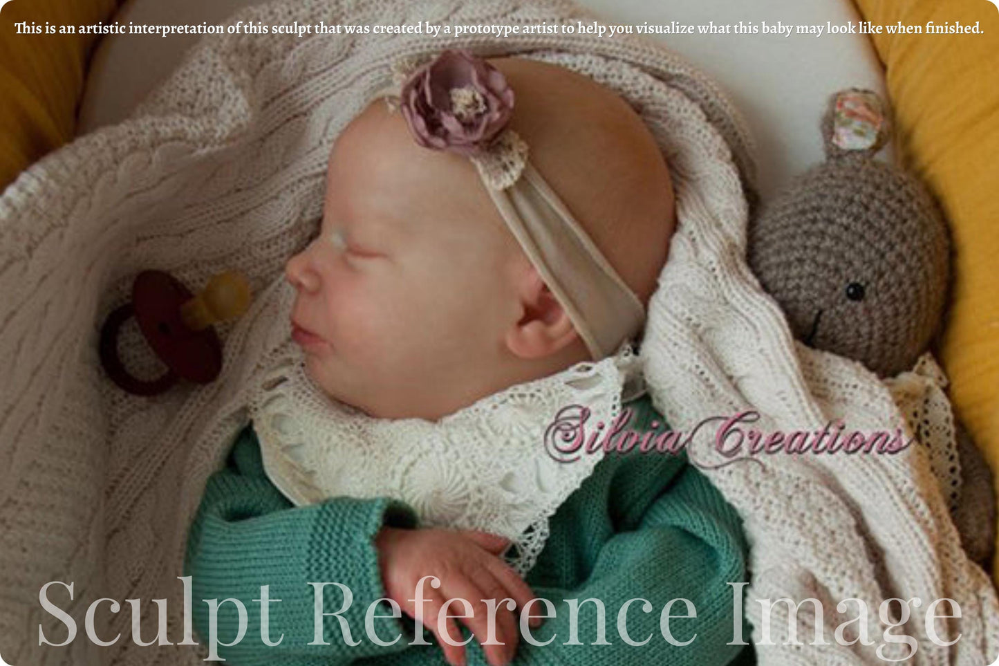 Realborn® Newborn Sage Sleeping (18."+ Full Limbs)