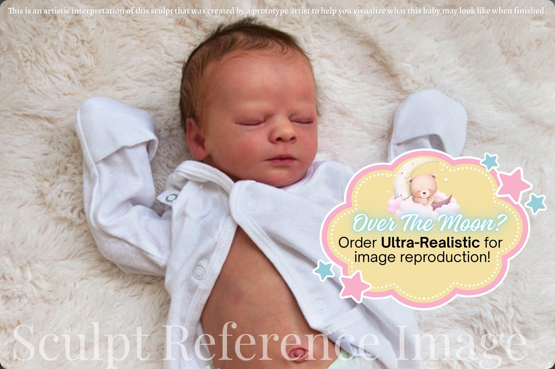Realborn® Newborn Sage Sleeping (18."+ Full Limbs)