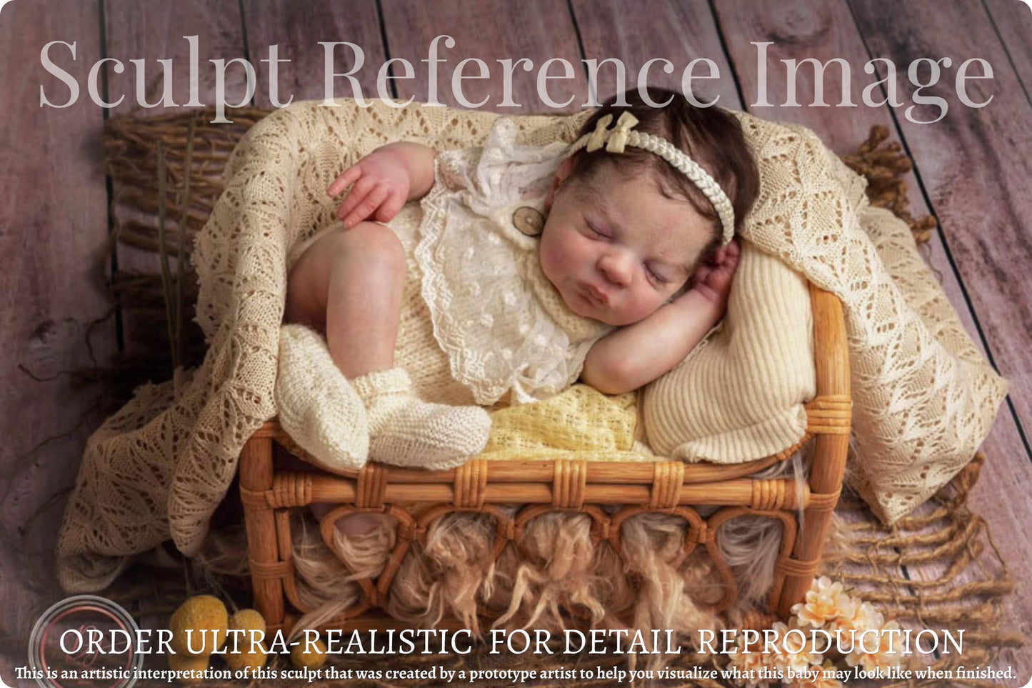 NEW!! Reborn Baby Louelle by Sabine Altenkirch (20"+ Full Limbs)