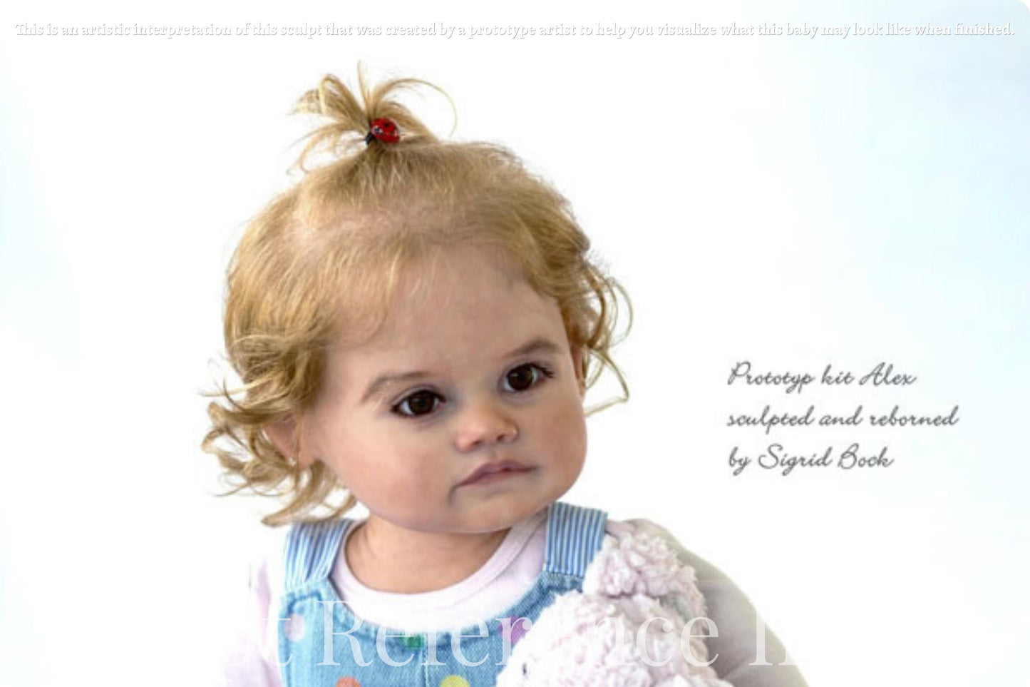 Reborn Toddler NEW!! Alex by Sigrid Bock (28"+Full Limbs)