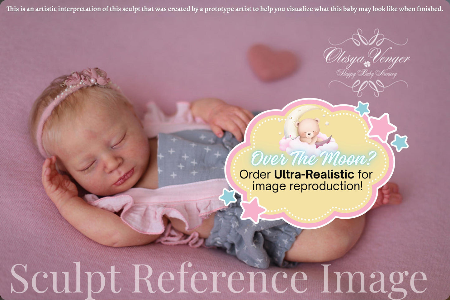 Realborn® Newborn Sage Sleeping (18."+ Full Limbs)
