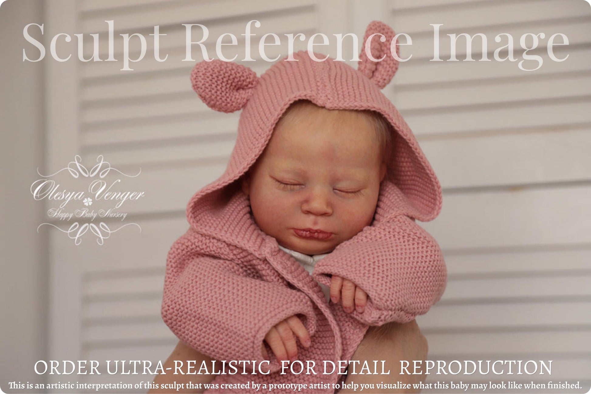 Realborn® Newborn Sage Sleeping (18."+ Full Limbs)