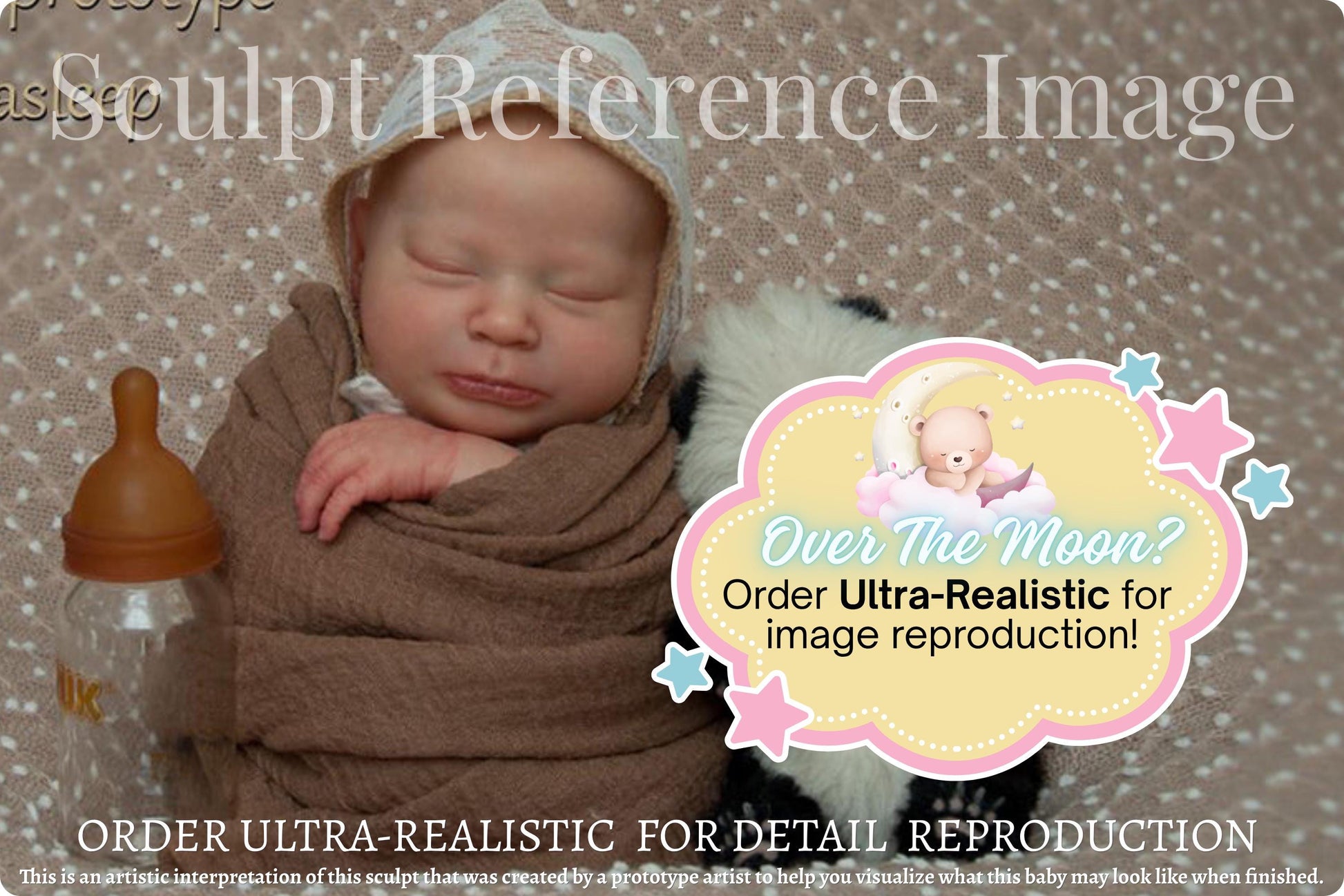 Realborn® Newborn Sage Sleeping (18."+ Full Limbs)