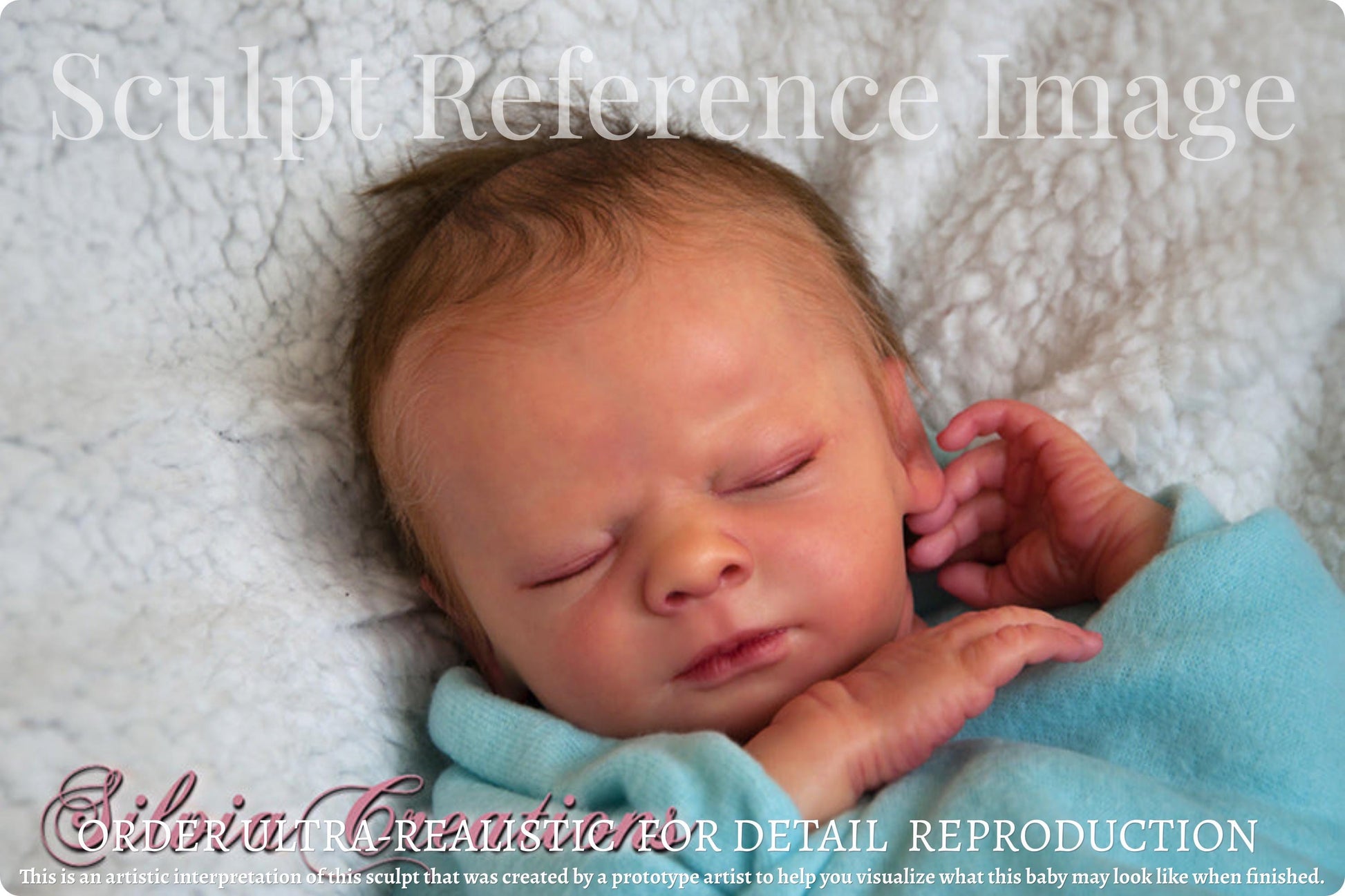 Realborn® Newborn Sage Sleeping (18."+ Full Limbs)