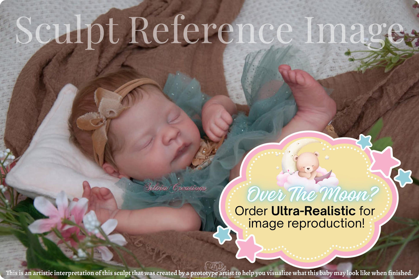 NEW!! Reborn Baby Louelle by Sabine Altenkirch (20"+ Full Limbs)