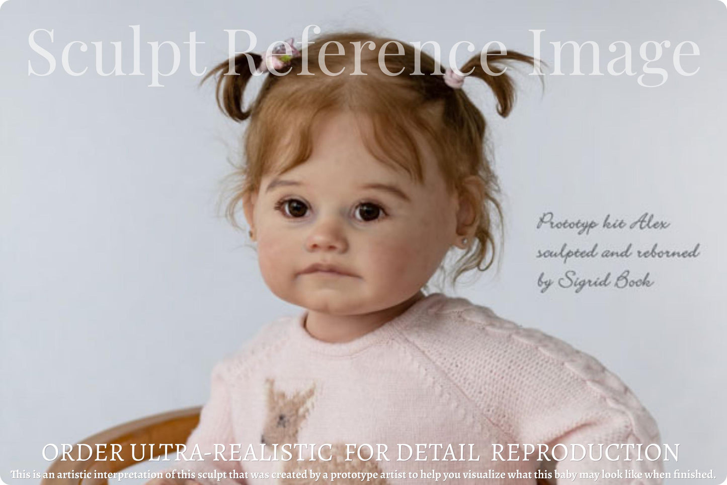 Reborn Toddler NEW!! Alex by Sigrid Bock (28"+Full Limbs)