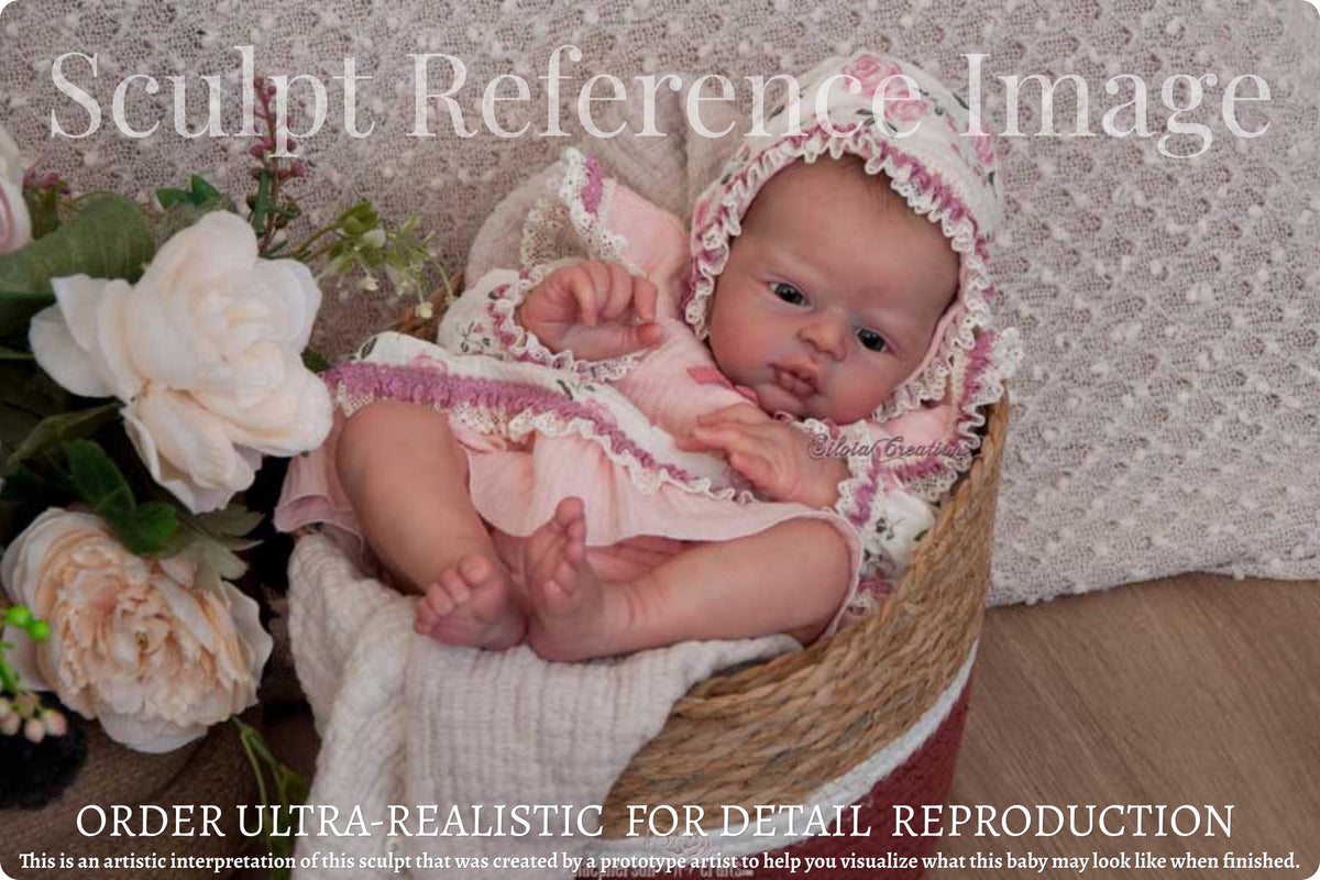 Reborn Baby Swan by Nathalie Moiselet D'Ostuni *Limited Edition (20"+Full Limbs)